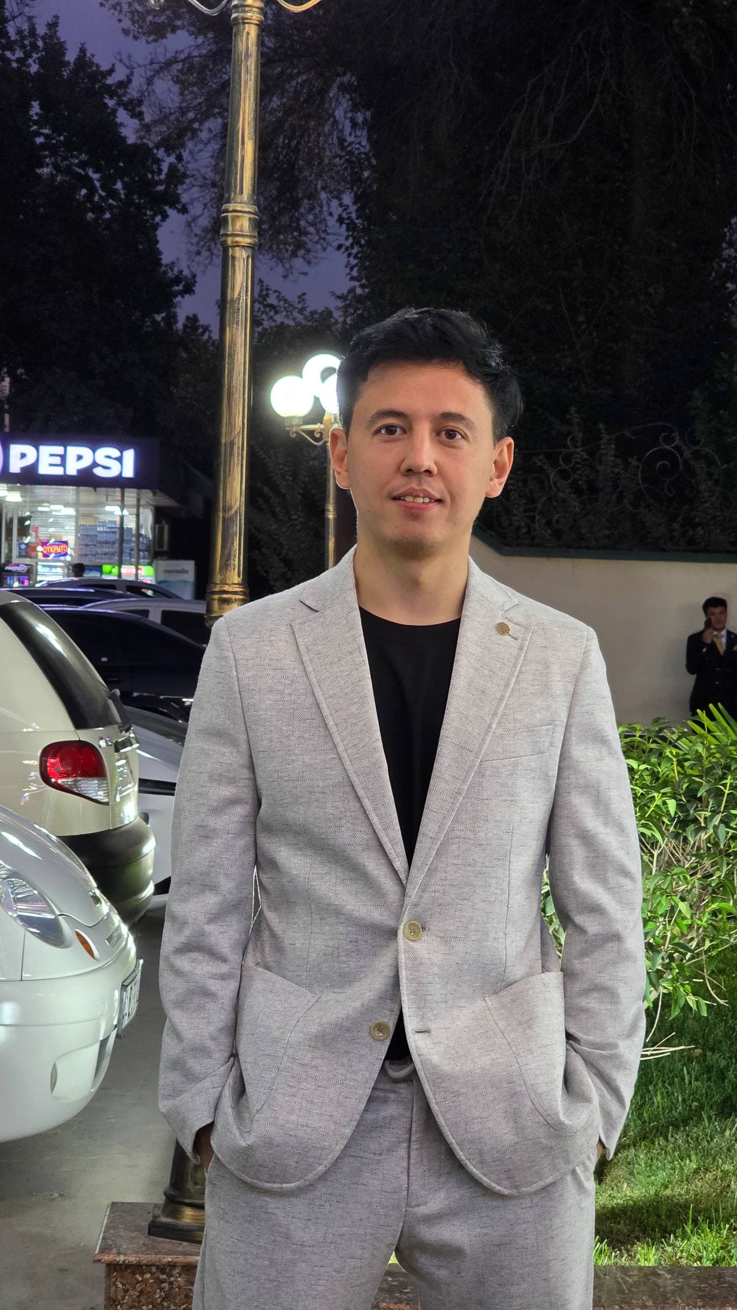 Portrait of Sunnatbek Yusupov, Founder & CEO of Aidevix